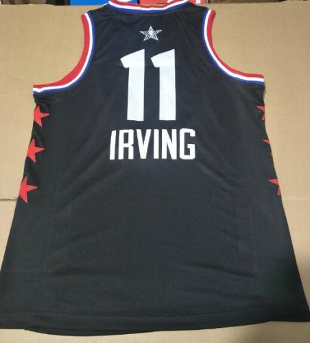 11 Irving 2019 all star jersey black